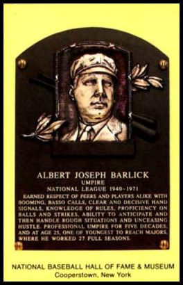 207 Al Barlick - Umpire